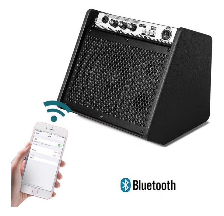 Coolmusic DM20 20W Bluetooth Personal Monitor Amplifier Electric Drum Amplifier