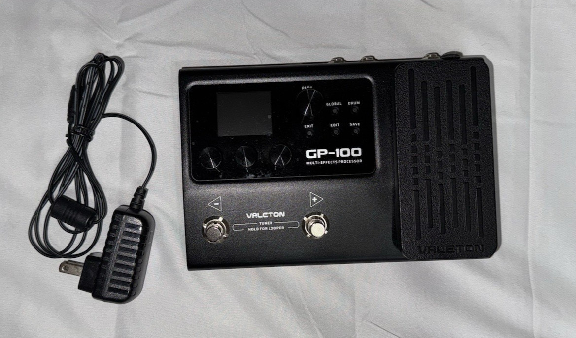 Valeton GP-100 Digital Multi-Effects Processor for Electric Guitar