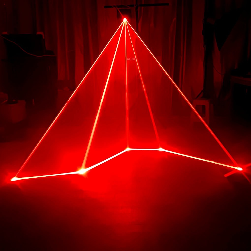 5W Stage Projector Laser Lights iOS Android App RGB Animation DMX iLDA DJ Party