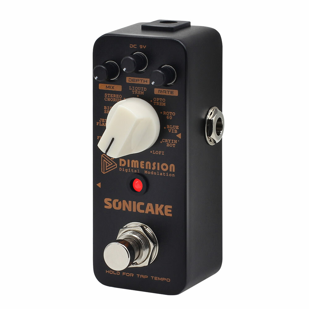 SONICAKE 5th Dimension Digital Modulation Phaser/Flanger/Chorus/Tremolo Pedals