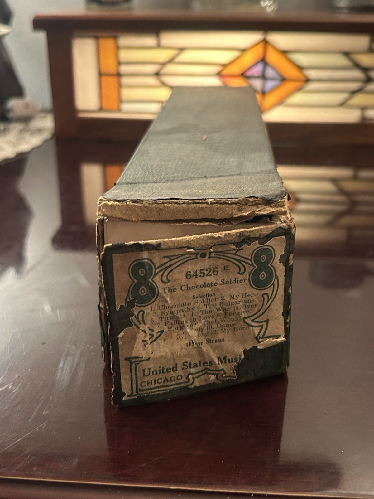 United States Music Co. Player Piano Roll 64526 The Chocolate Soldier