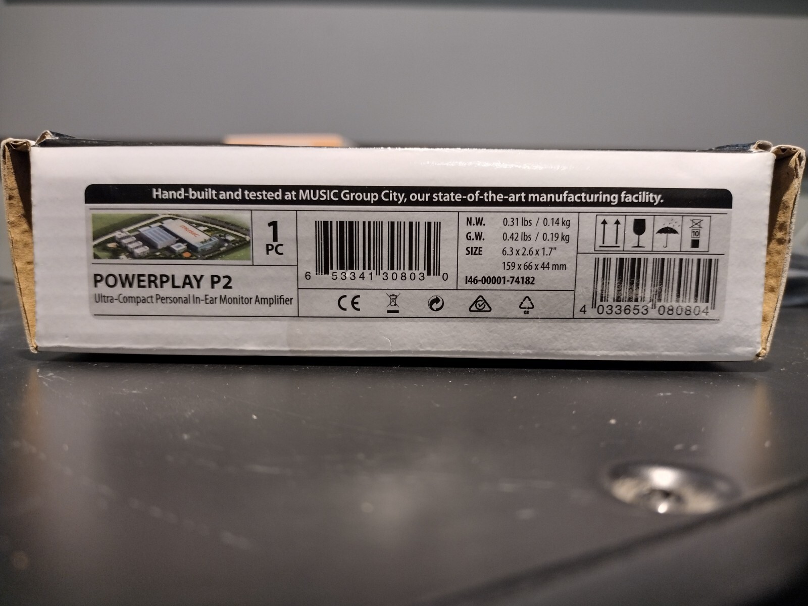 Behringer Powerplay P2 Ultra-Compact Personal In-ear Monitor Amplifier