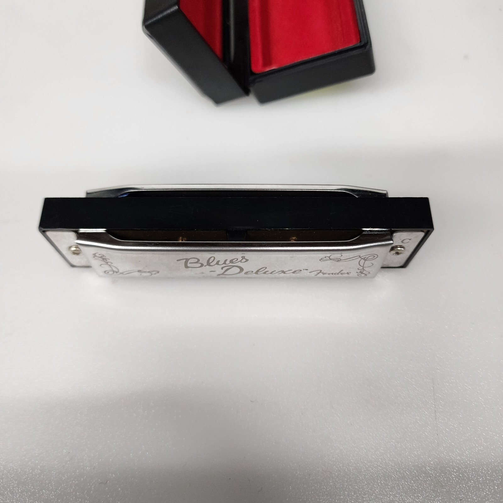 Fender Blues Deluxe Harmonica American Ace Key of C w/ Carrying Cases Lot of 2