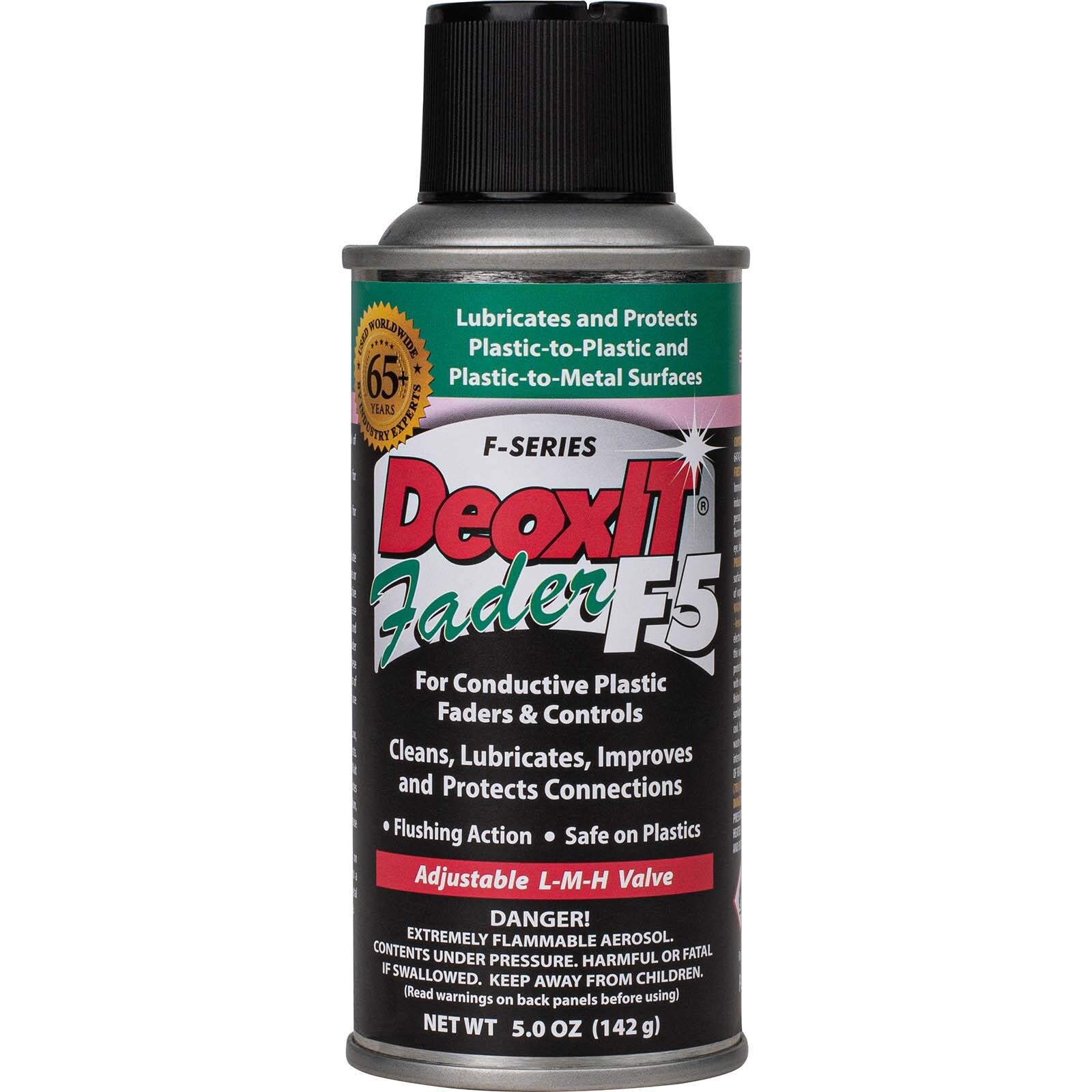 CAIG F5S-H6 DeoxIT Fader Spray 5 oz.