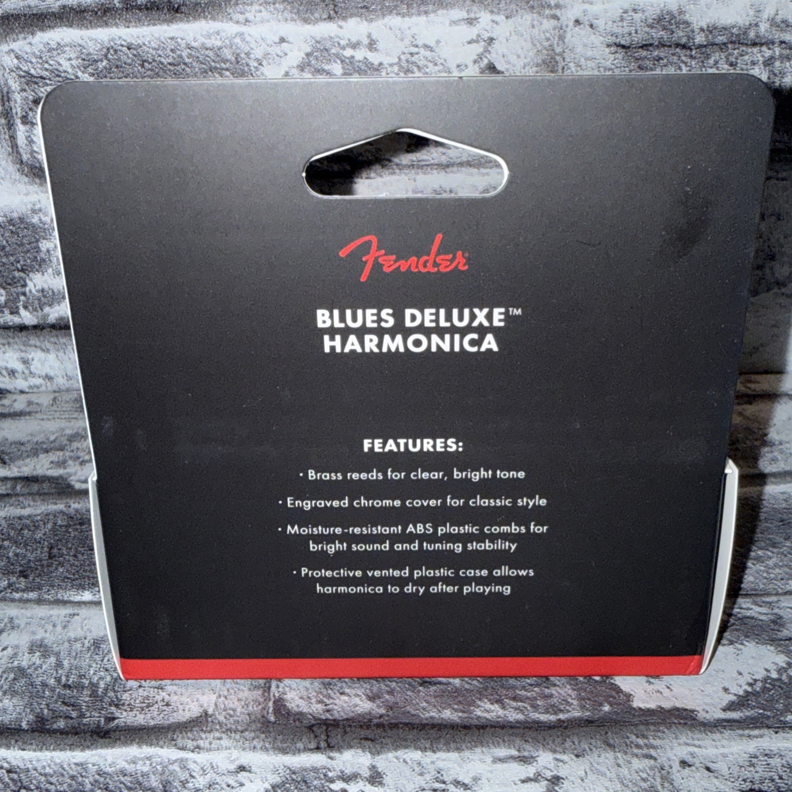 Fender 0990701001 Blues Deluxe Harmonica – Key of C BRAND NEW IN BOX