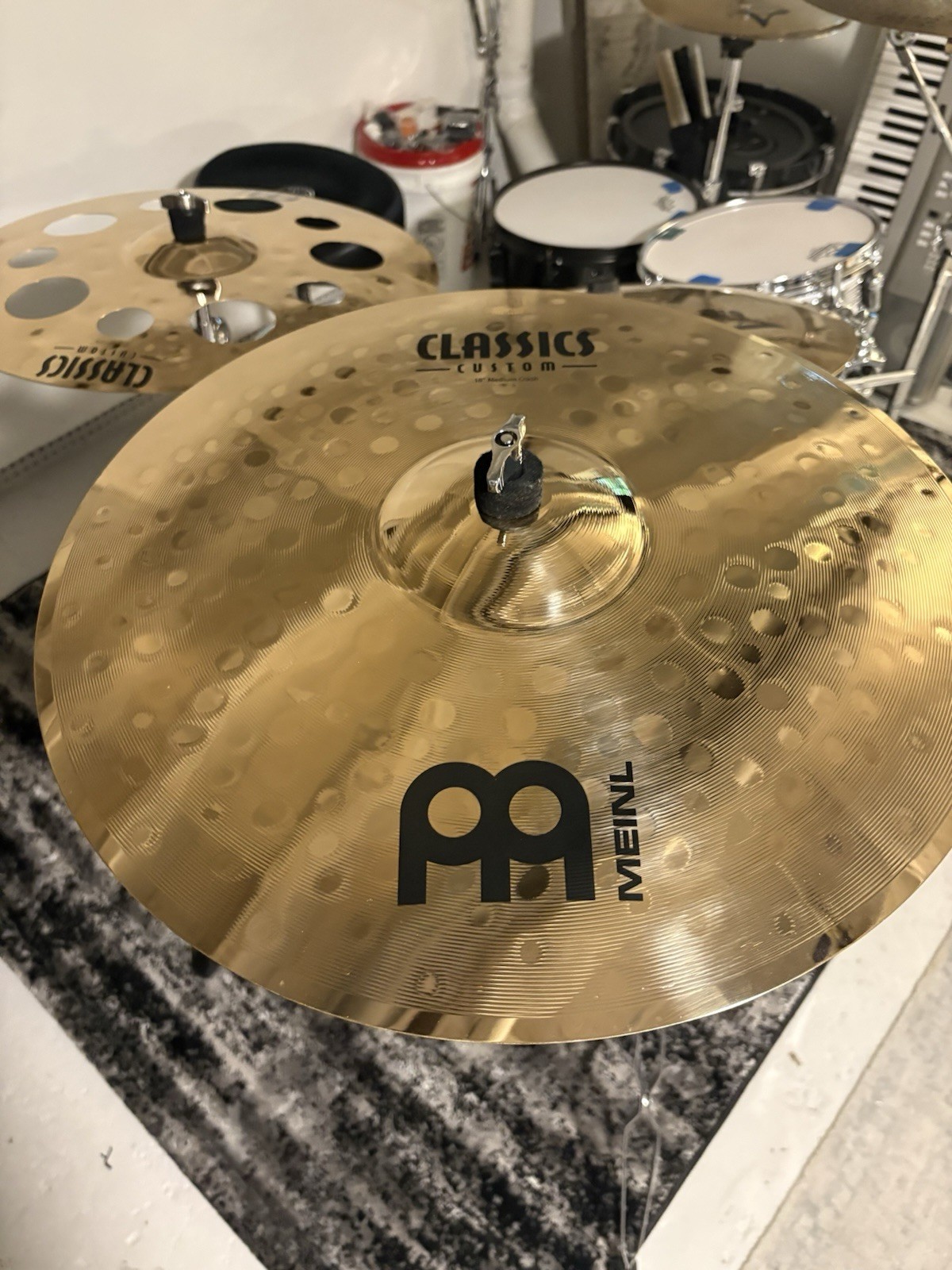 MEINL classics Custom Medium Crash 18” Brilliant
