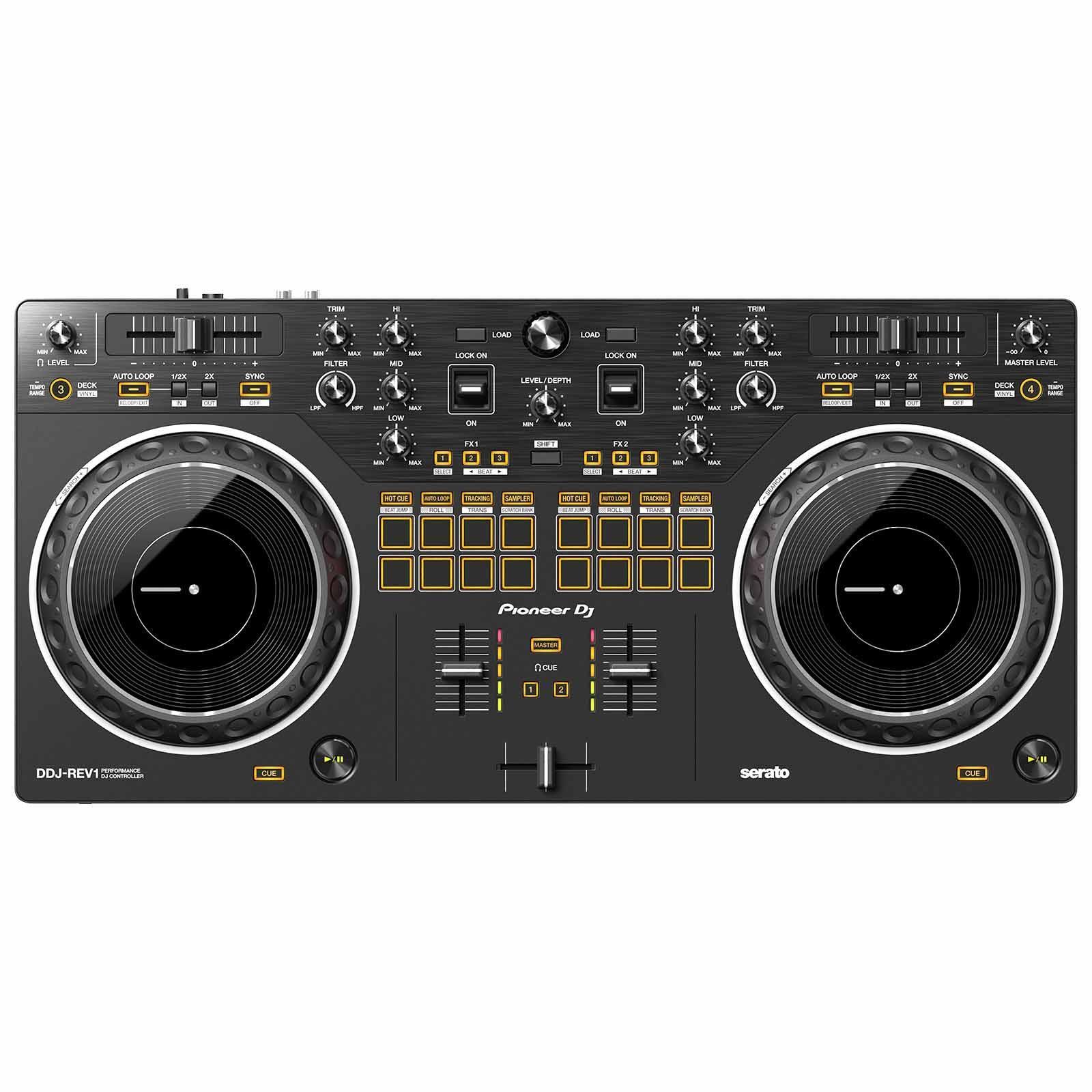 Pioneer DJ DDJ-REV1 Scratch Style 2-Channel Serato DJ Lite Controller