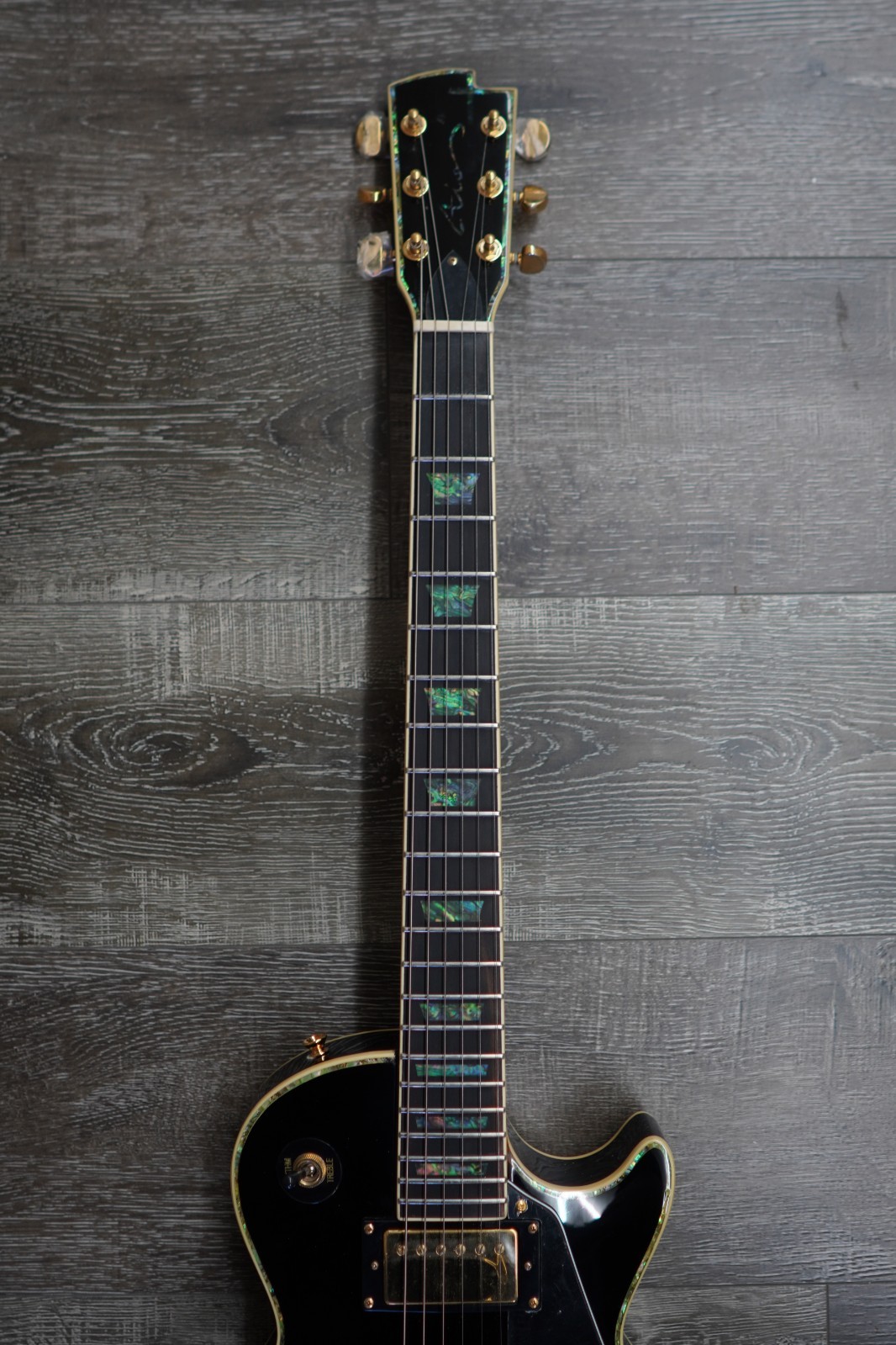 AIO SC77 Electric Guitar -Solid Black