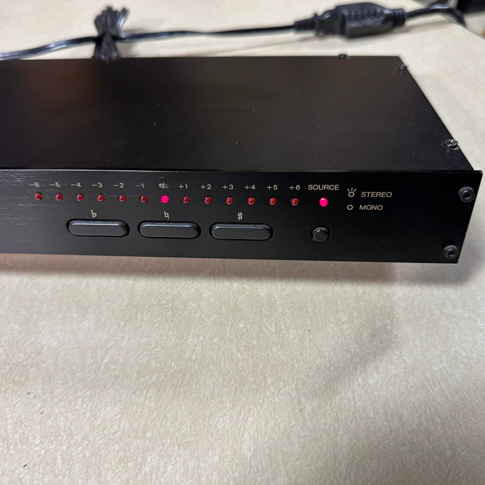 Fleco KT-71 Digital Key Pitch Transposer Black Karaoke PA Setup Effects Unit