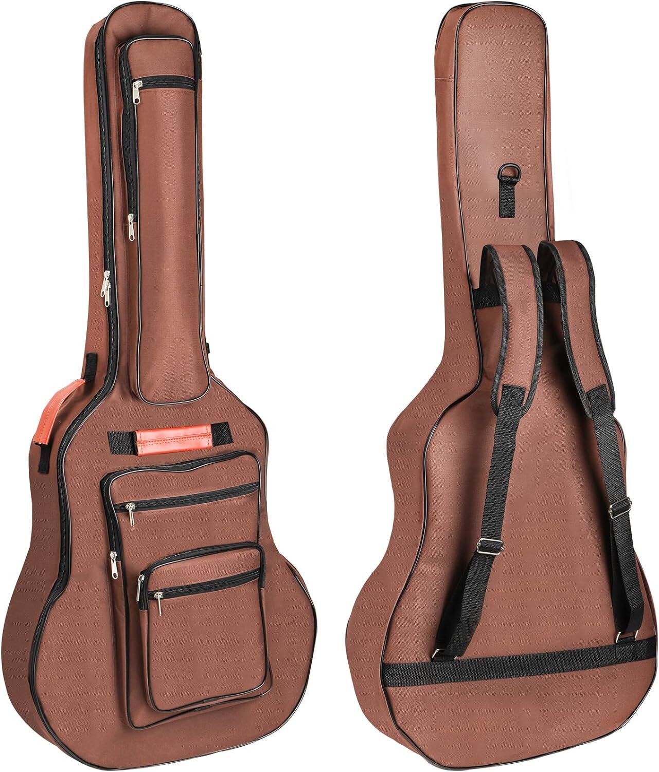 Bekith Acoustic Guitar Bag 40 41 42 Inches 6 Pockets Guitar Case Waterproof