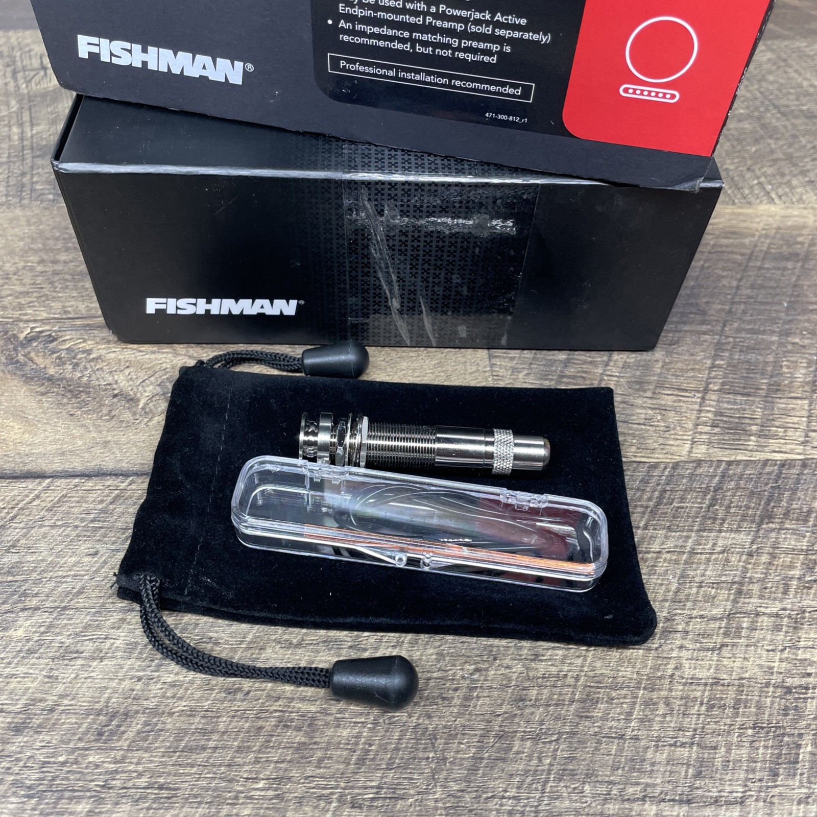 Fishman Passive Under Saddle P/U Classical/12 String, PRO-AGX-094, Narrow Format