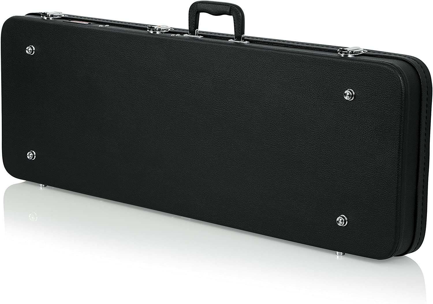 Gator Cases Hard-Shell Wood Case for Standard Electric Guitars, Strat and Tele
