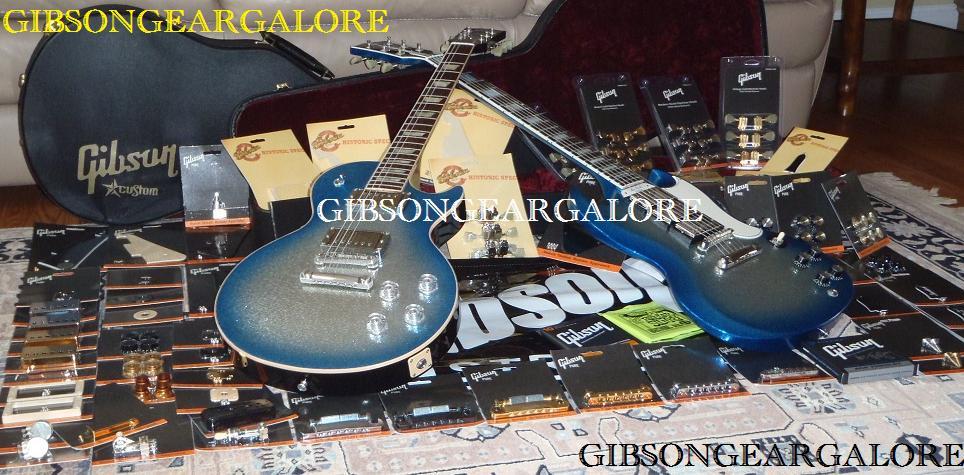 Gibson Les Paul Tailpiece Lightning Wrap Around Relic Nickel Satin Guitar Parts