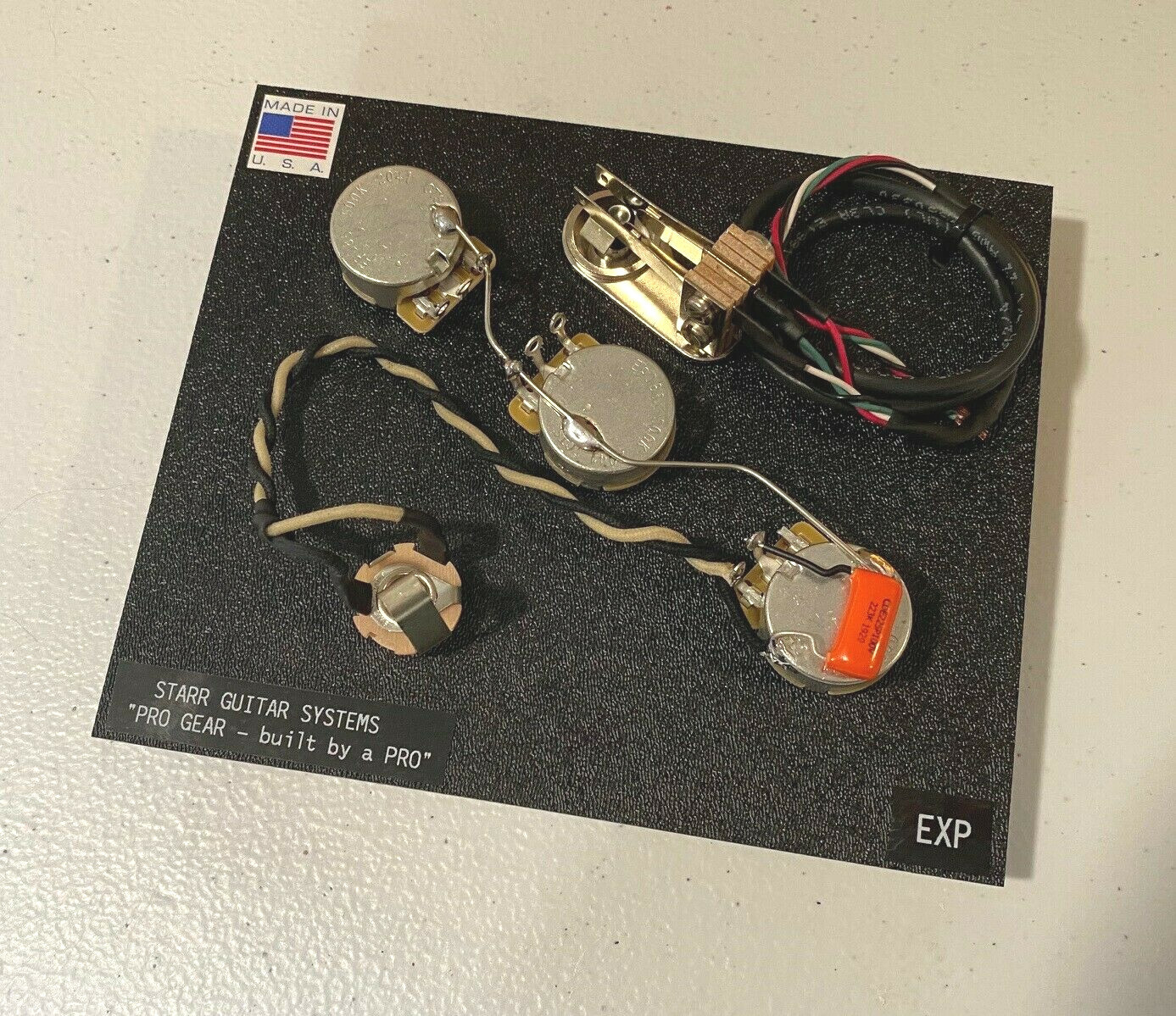 Gibson Explorer Wiring Harness Upgrade! CTS – Switchcraft – Orange Drop! NEW!